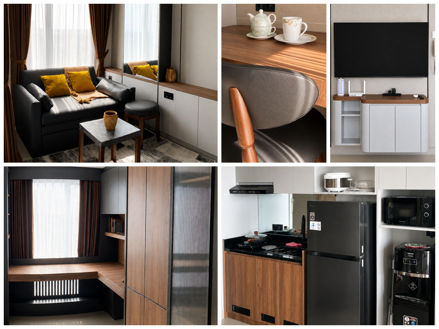 One Apartment, One Cohesive Design Collage